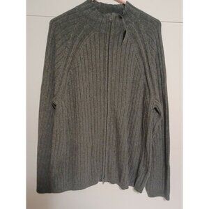 Mens Sweater/Jacket by Alex Stevens -Size Large-Gray